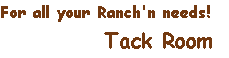 Tack Room